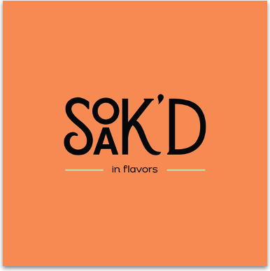Soak'd in Flavors logo